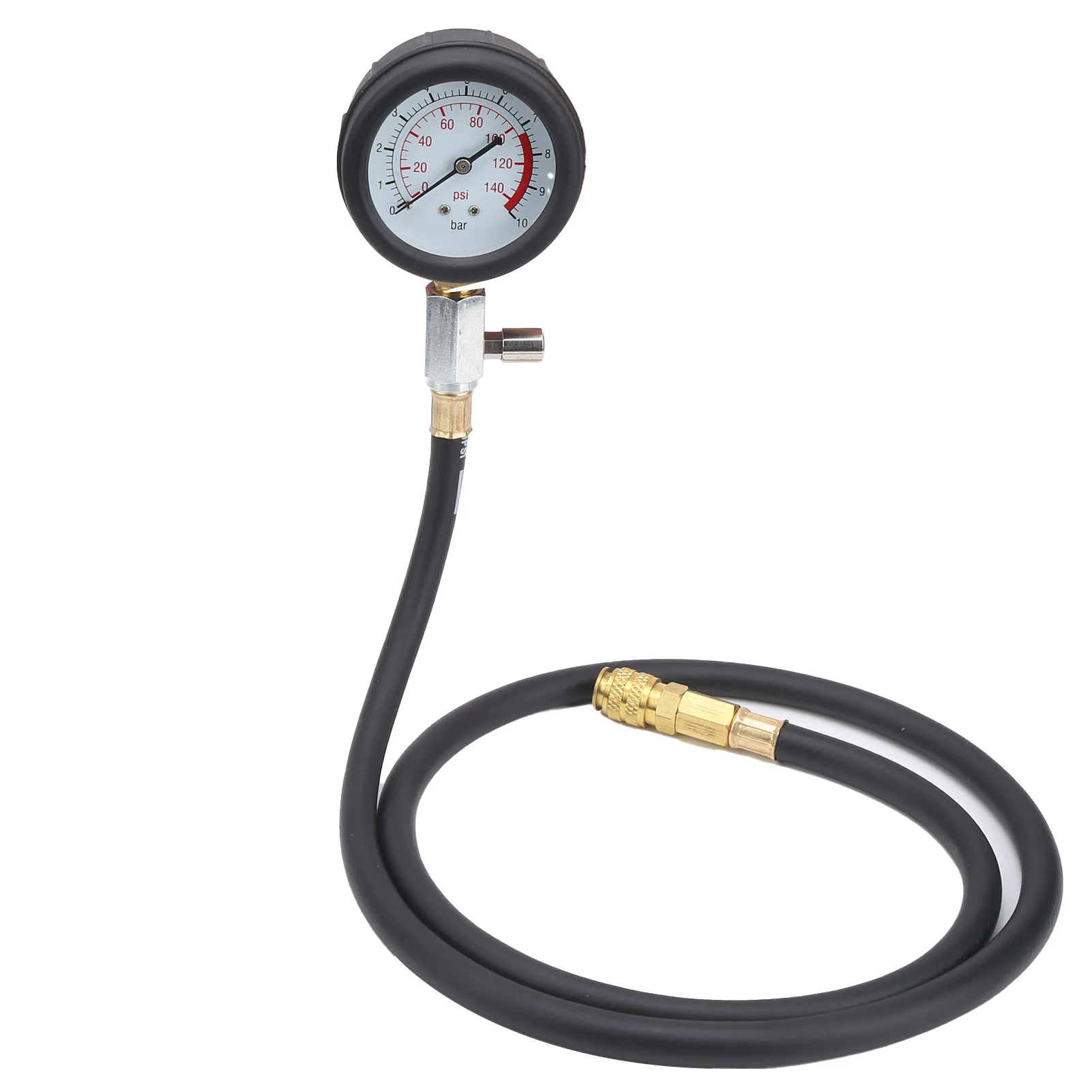 

Engine Oil Pressure Test Tool Kit with Tester Gauge & Toolbox - Low Oil Warning 90° Coupling Adapter