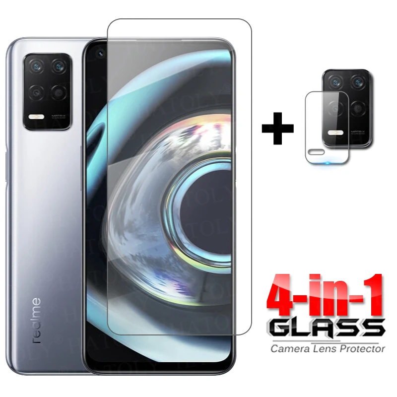 

Glass on Realme Q3 5G Tempered Glass For Oppo Realme Q3 Q3i Screen Protector Full Glue Silm Protective Camera Glass Realme Q3 5G