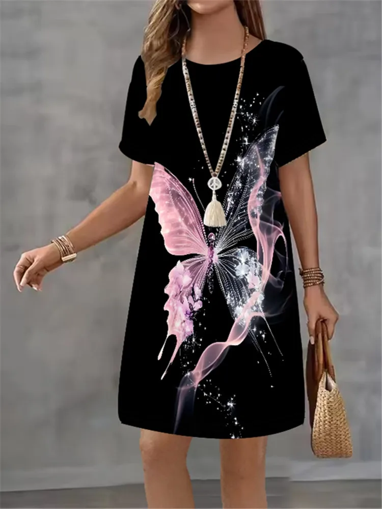 Women Dress Butterf… - image