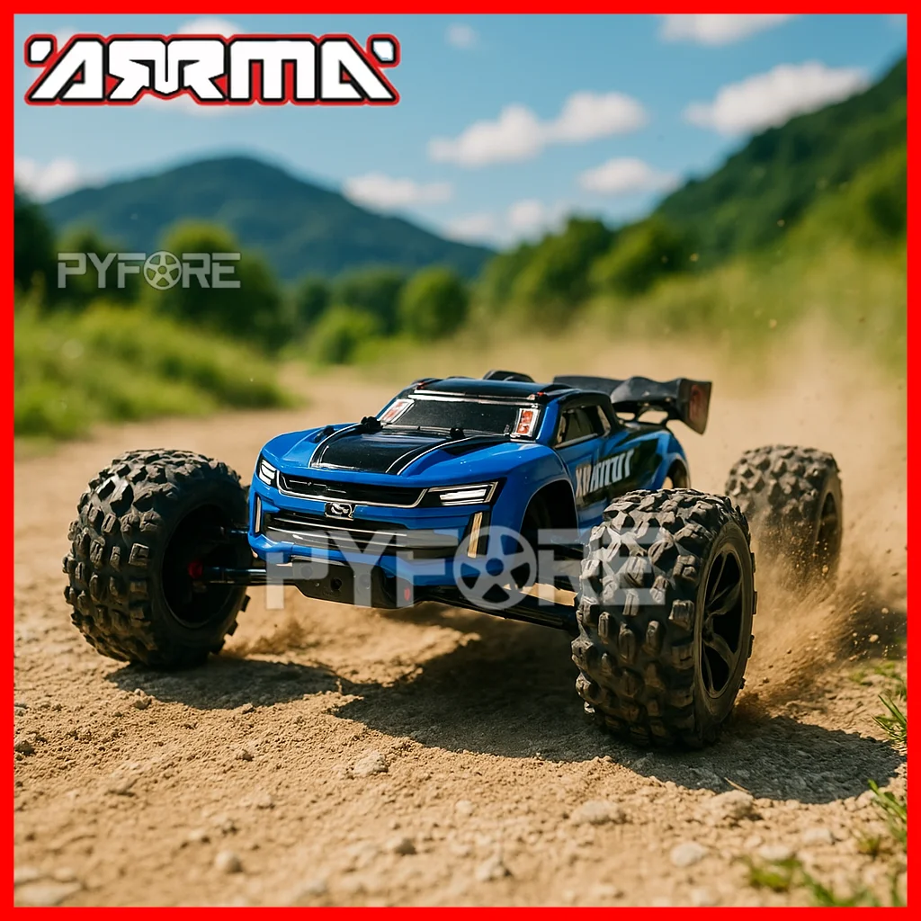 

ARRMA 1/8 4WD 6S RC Kraton ARA8608V5 Monster Truck Electric Off-Road Remote Control Model Car High-Speed RTR Vehicle