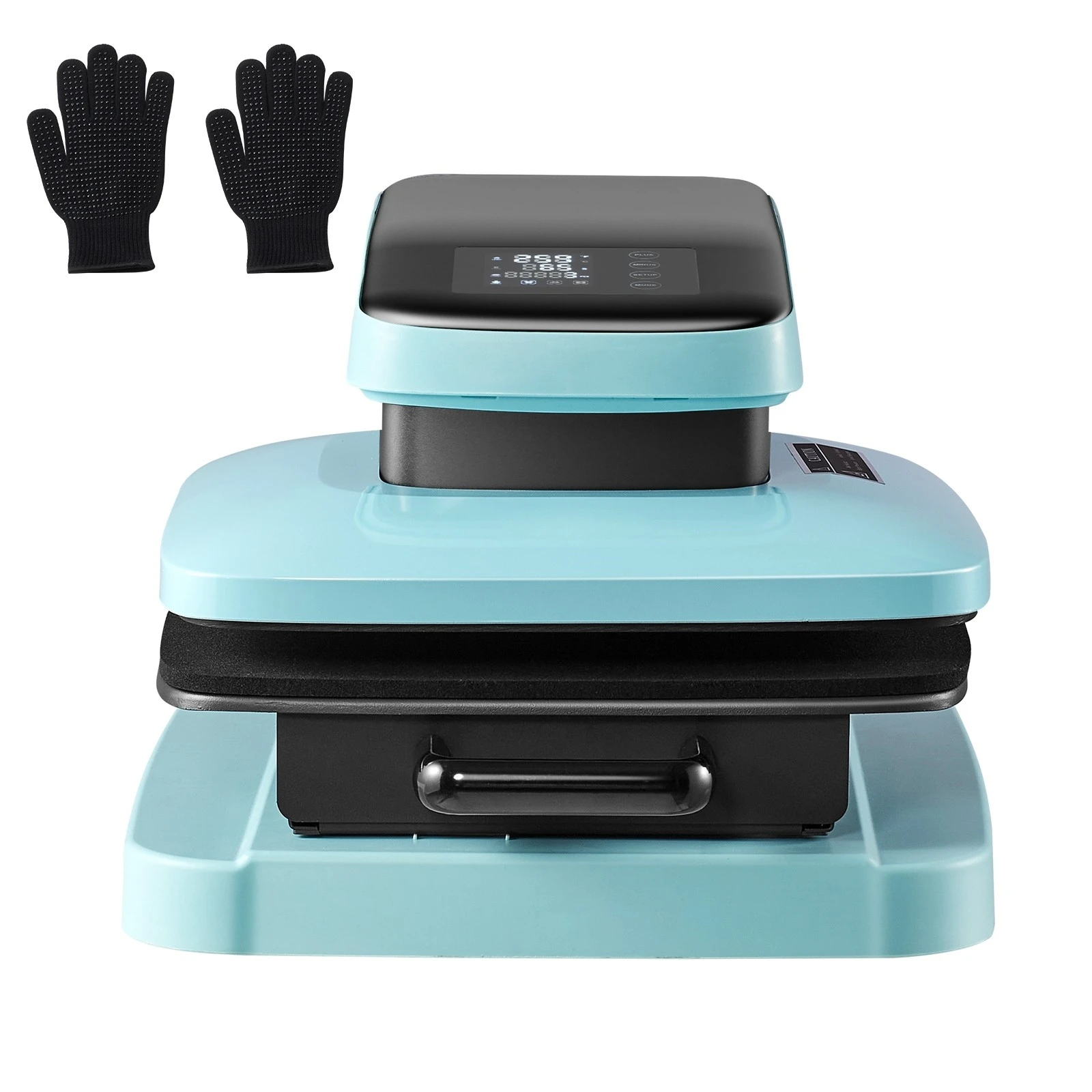 SucceBuy Pressa di calore automatica 15x15 pollici La rilascio automatico riscalda la pressa di calore a sublimazione veloce e uniforme per sublimazione di magliette