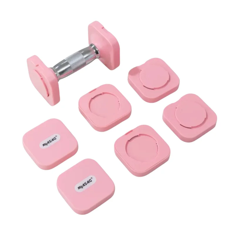 

Fitness Women's 10kg Adjustable Metal Dumbbell Home Fitness Equipment with Colorful Free Weights