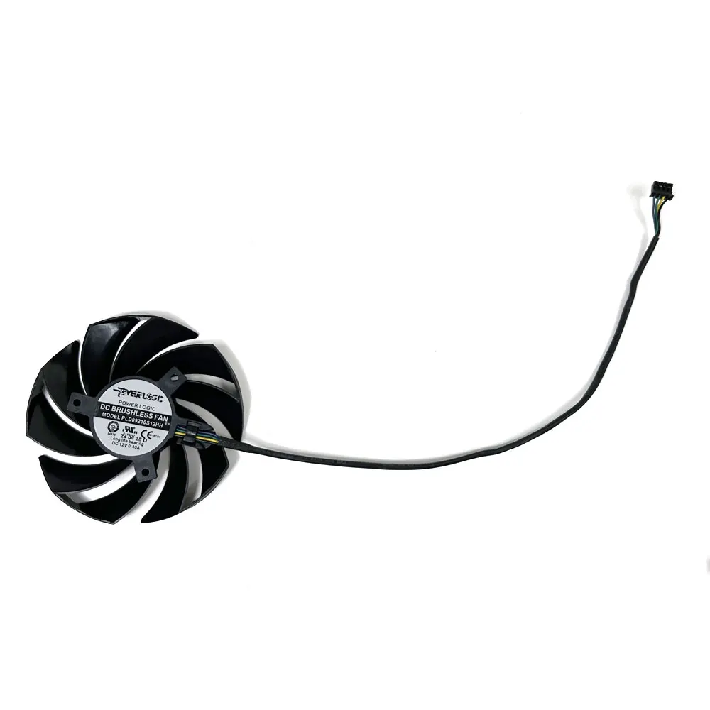 Imagem -05 - Ventilador de Refrigeração para Msi Geforce Rtx4060 Rtx4060 4060ti 4070 4070ti Ventus 3x Ventilador de Gpu Pld09210s12hh 4pin 90 mm