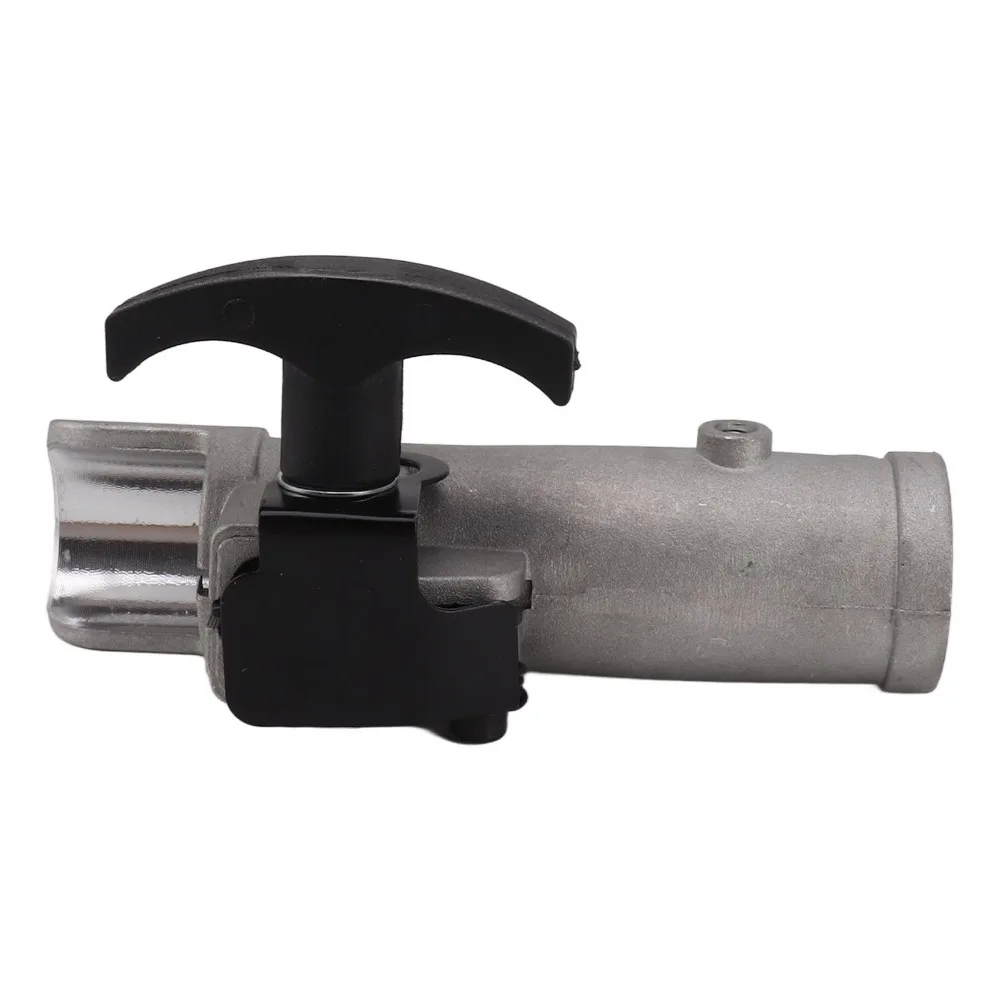 7 Spline Shaft Connector Join Clamp Aluminum Silver Brush Cutter Shaft Connector Joining Clamp Cutting Attachment