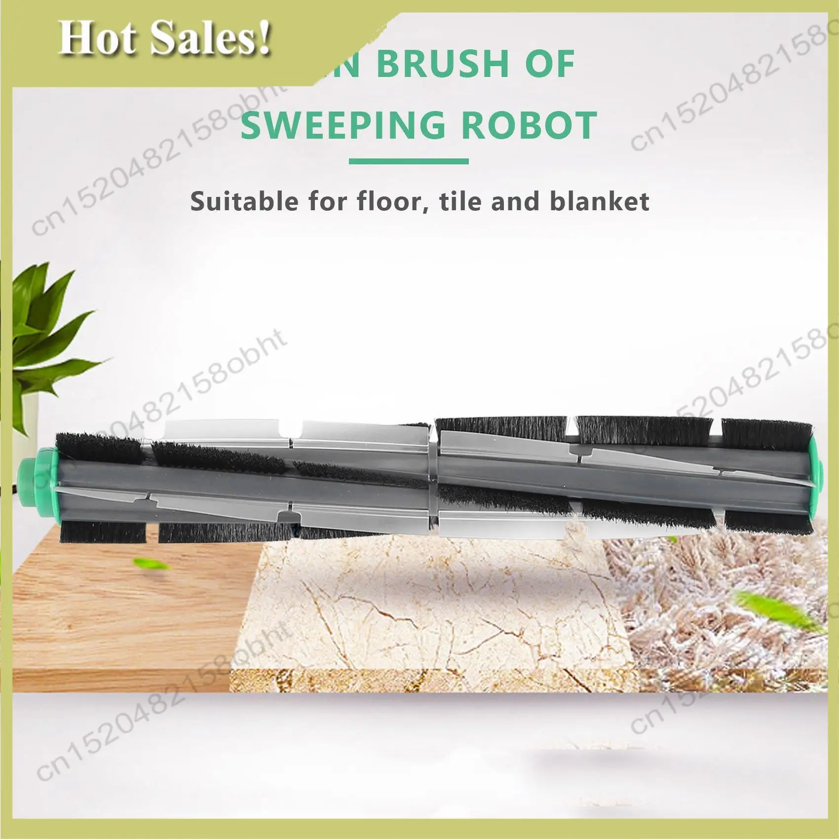 

-PQWN Accessories Round Brush Filter Side Brushes Spare Parts For Vorwerk Kobold VR200 Robot Vacuum Cleaner