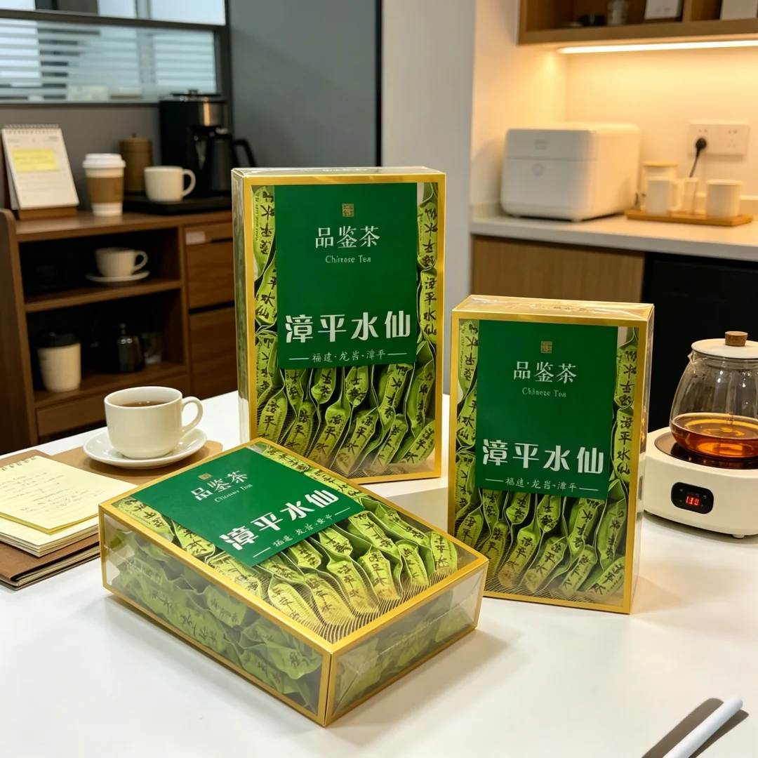 250g/500g Chinese Zhang Shui Xian Tea Set Vacuum Plastic Bags ZhangPin ShuiXian Oolong Tea Compression Packing Bag