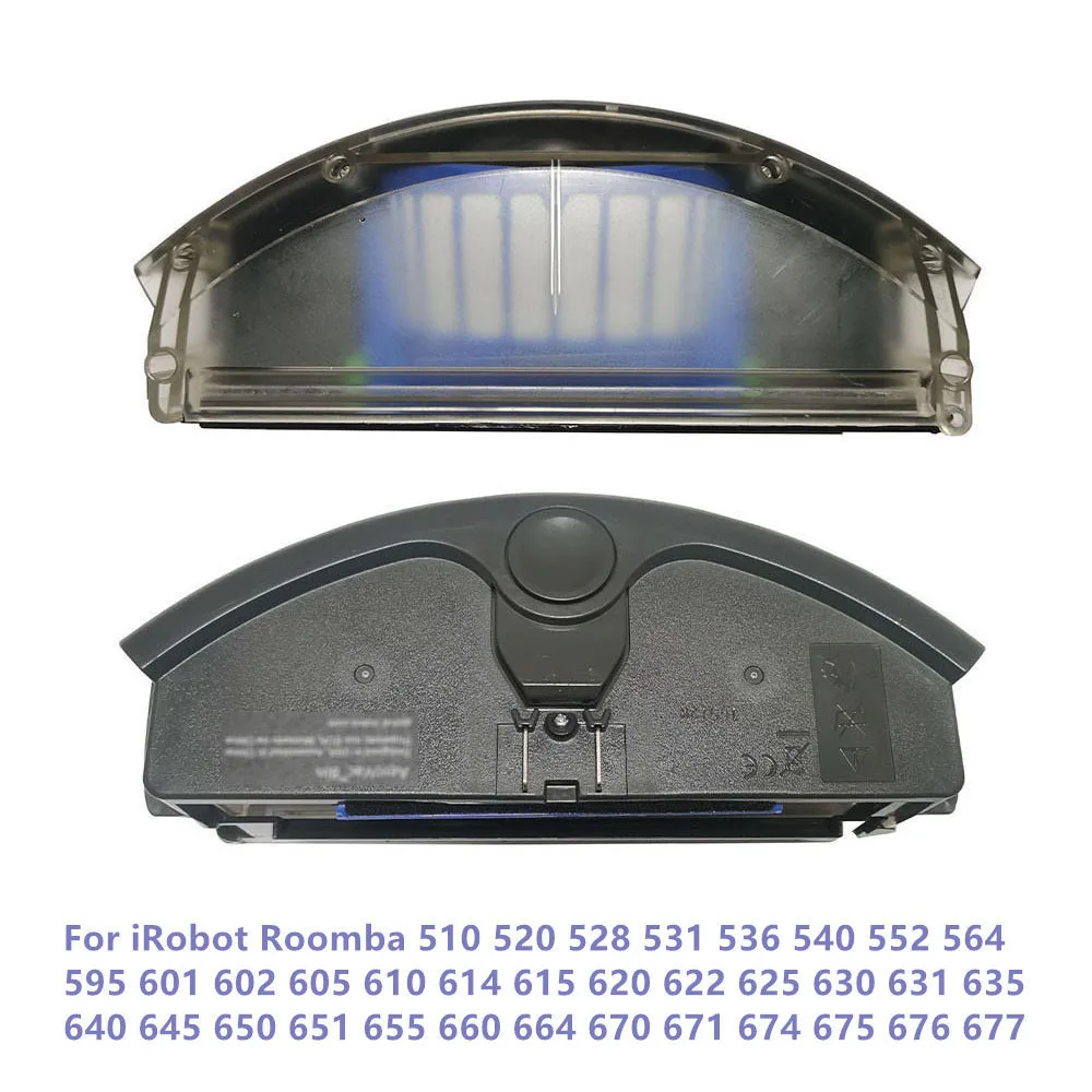 ダストボックス Hepa フィルター付き iRobot ルンバ 520 528 536 552 564 595 625 635 645 650 655 664 670 674 掃除機アクセサリー