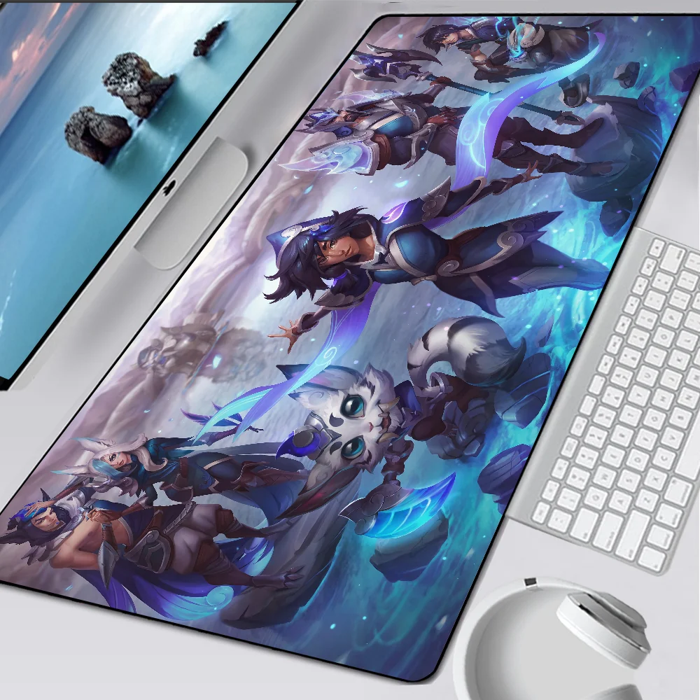 League of Legends Taliyah Large Gaming Mouse Pad Computer Mousepad PC Gamer Mouse Mat Laptop Mouse Carpet Keyboard Mat Desk Pad