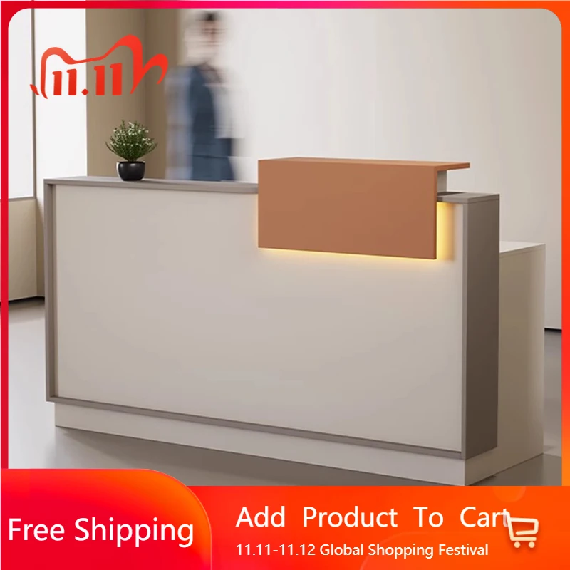 

Компактная простая стойка регистрации, салон красоты, небольшая стойка для клиники, касса, профессиональное обслуживание, балкон, модная мебель