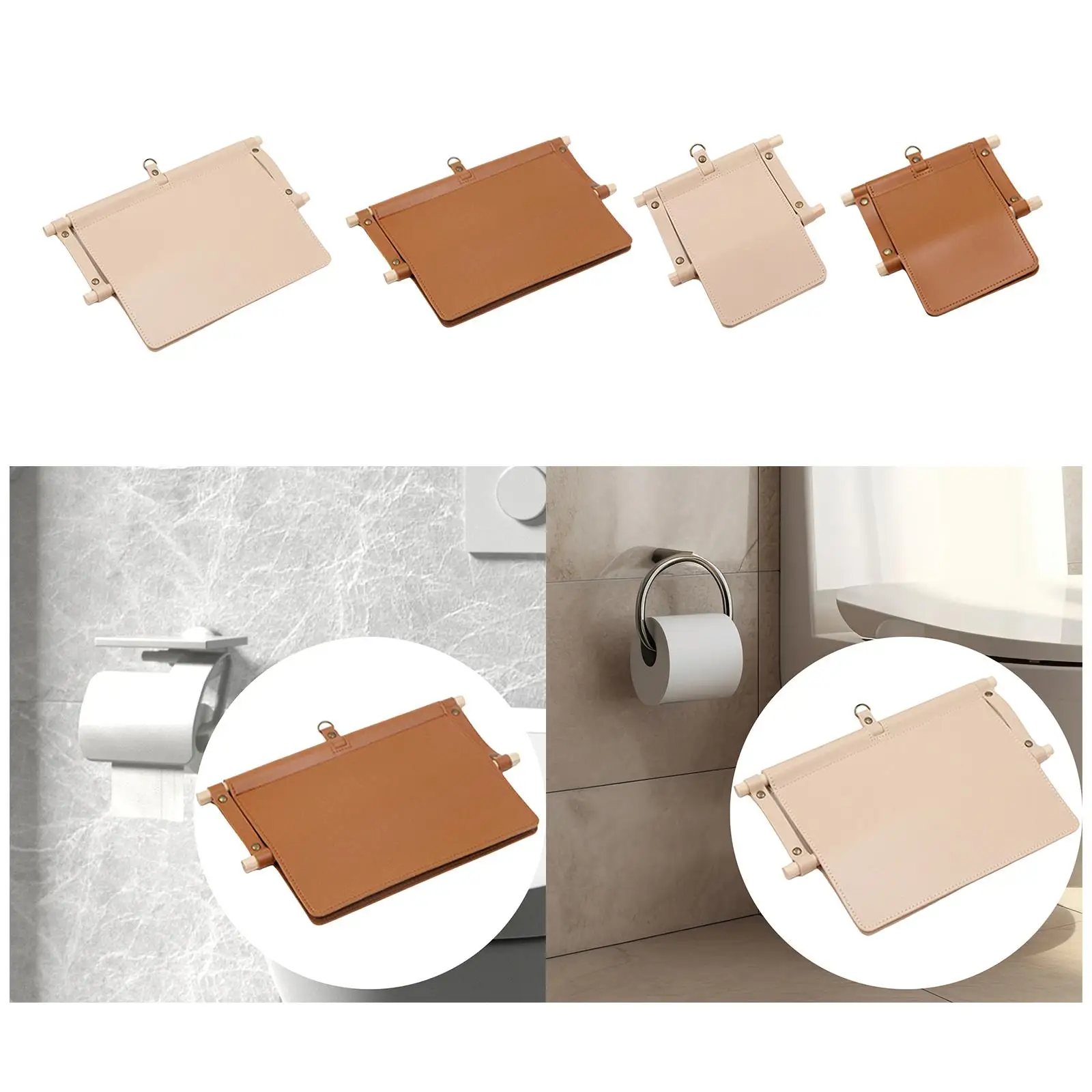 Paper Towel Holder Toilet Paper Roll Holder Organizer Novelty Wall Hanging Gift Hanger Tissue Roll Holder for Camping Kitchen