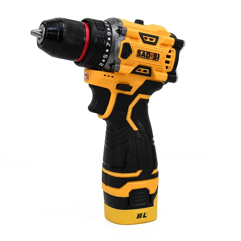 

SADIS Electric Screwdriver Drill with Li-ion Baterry Cordless Power Drill Kit Tools High Quality Drill Machine