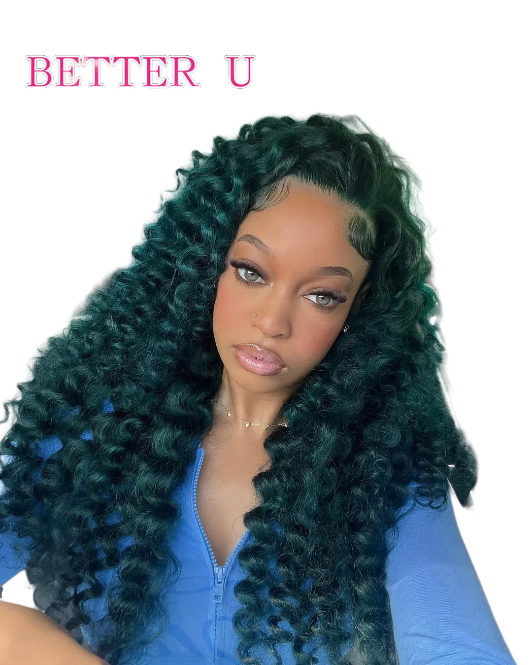 250% أخضر داكن 13x6 الدانتيل شعر مستعار أمامي شعر الإنسان شعر مستعار مجعد قبل قطعها البورمية الشعر الخام 13x4 الدانتيل الباروكة الأمامية شعر الإنسان للنساء #3