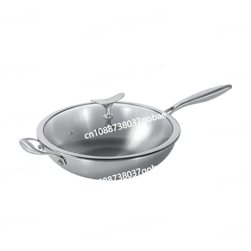 

Бытовой вок нелегко приклеивается, кухонная утварь подходит для портативности.