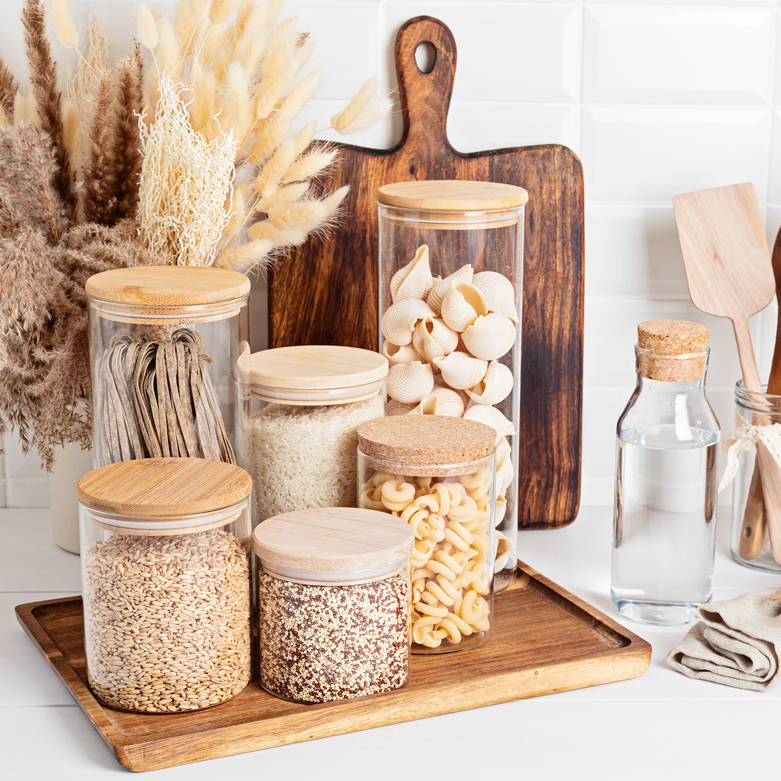 Wide Mouth Mason Jar Lids Wooden Storage Canning Jar Lids Ball Jars  Wooden Lids with Airtight Silicone Seal Ball Wooden Lids