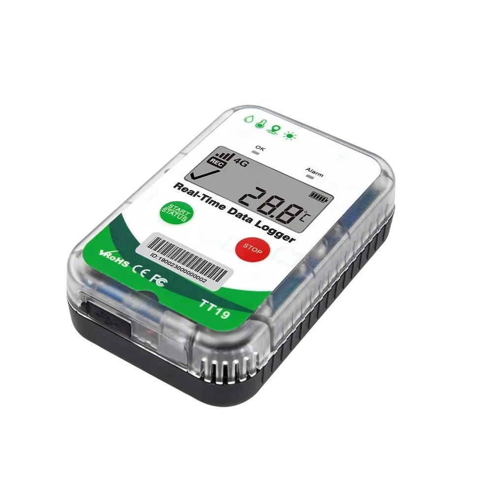 TZONE Cold Chain Transportation tracker Gps 4g With Humidity and Temperature Controller System Wifi Temperature Data Logger