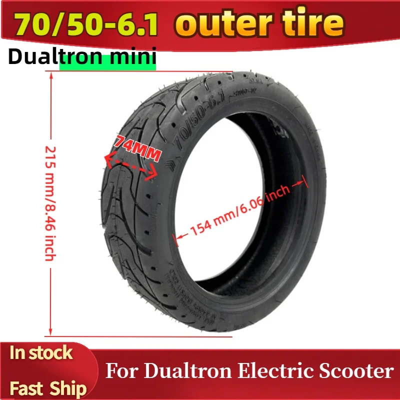 70/50-6.1Tire MINIMOTORS DT Mini Dualtronmini special long body Electric Scooter Tire Charmer Replacement Tyre for Scooters