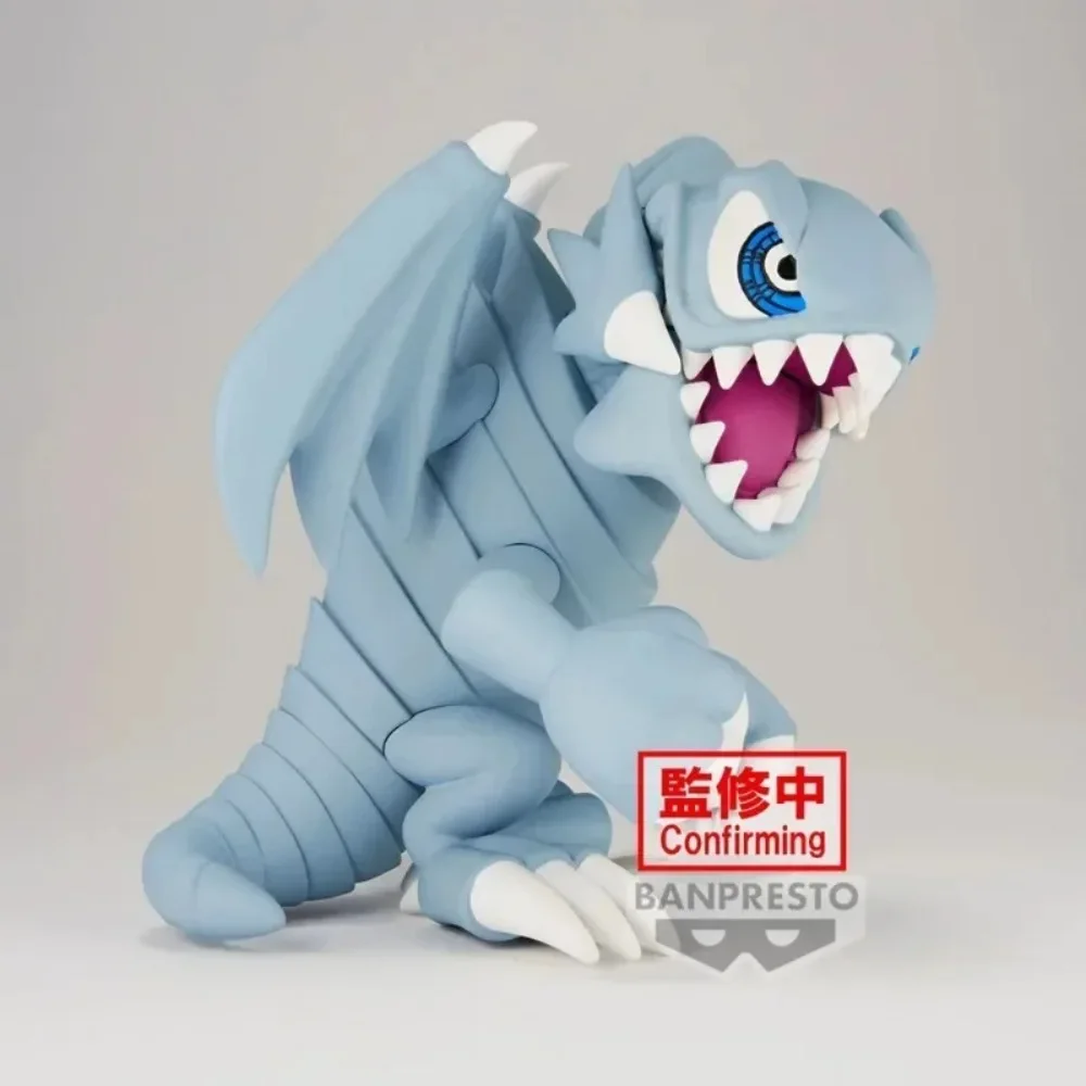متوفر في المخزون بانداي الأصلي يو غي أوه! لعبة مجسمة من Due Monsters Oon Daemon Toon المستدعة على شكل جمجمة زرقاء وعيون بيضاء على شكل تنين كرتوني