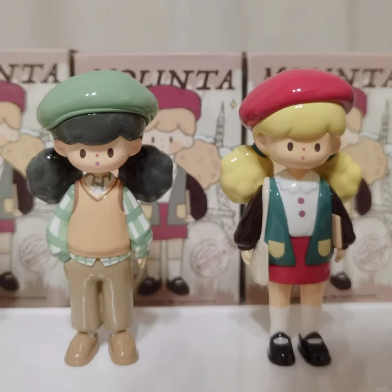 Molinta School Time Series Blind Box Toys Mystery Box Cute Trendy Toy Anime Figure Mystery Box Desktop Ornament Ornaments Gifts