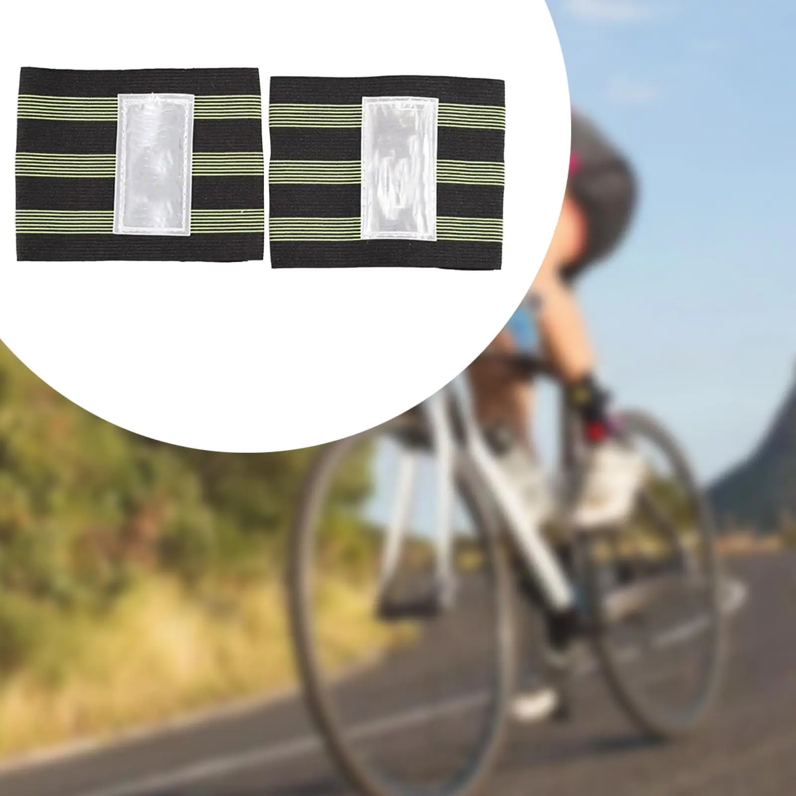 

2x велосипедные ремни на щиколотке, аксессуары для браслетов, эластичные ремни для ног