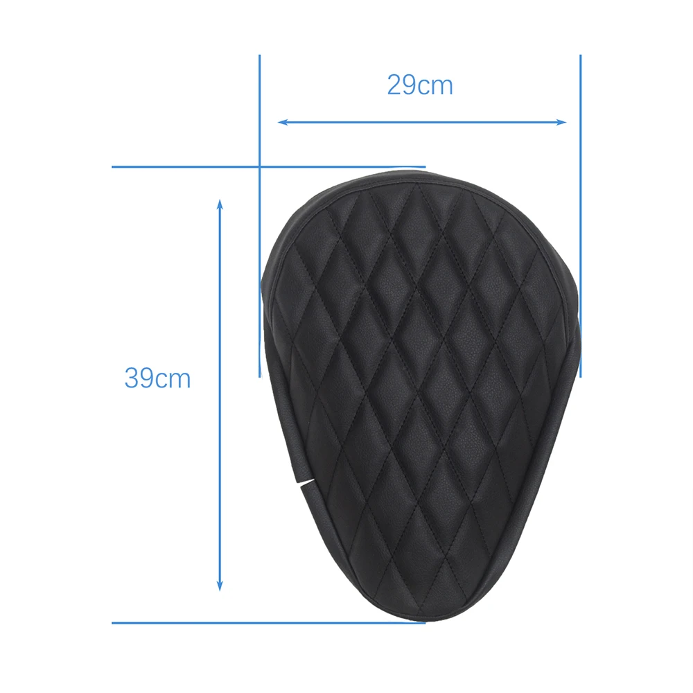 Universal Cafe Racer Motorcycle Single Seat Cushion  Solo Seat Modification Accessories Leather Material Customized For Bobber
