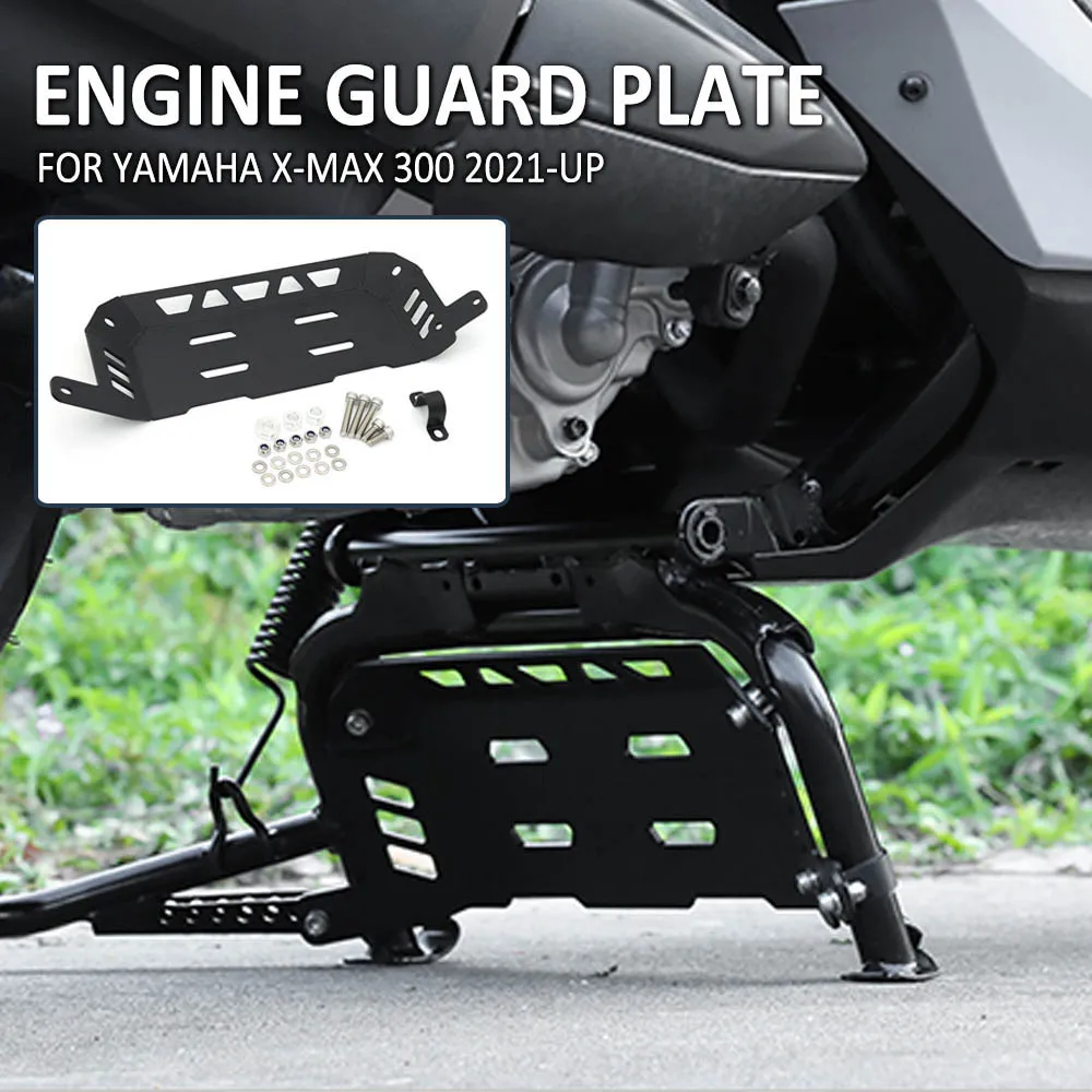 

Motorcycle Engine Lower Body Bellypan Protector Guard Chassis Shield Protection Board For Yamaha X-MAX 300 2021 2022