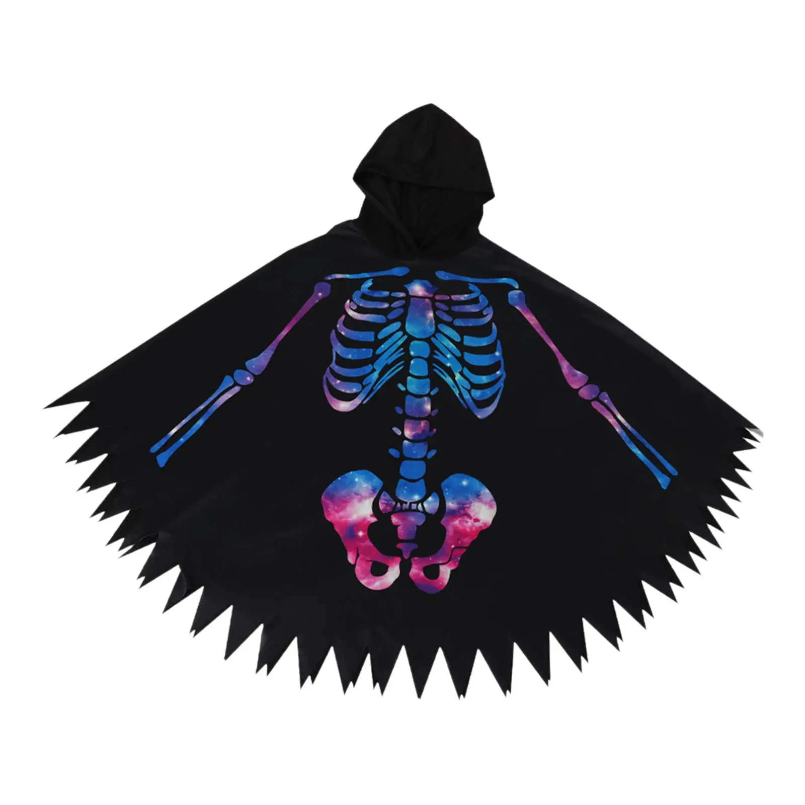 

Halloween Costumes Skull Cape Decor Robe Medieval Jacket Cosplay Accessories
