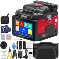 COMPTYCO A-80S Fiber Welding Machine with OPM/VFL 5 Inch Touchscreen 6 Motors 6700mAh 10 Languages Fiber Optic Fusion Splicer