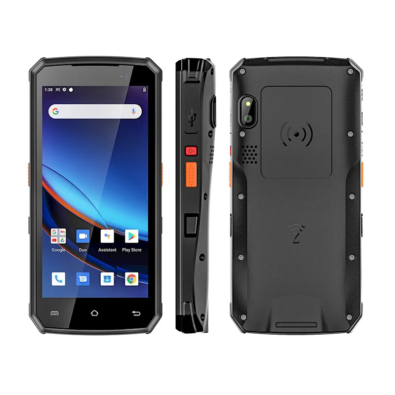 UNIWA M580S 4G Smartphone Android Industrial Rugged PDA with Barcode Scanner 5.5Inch 4GB RAM+64GB ROM 3900mAh Mobile Phone NFC