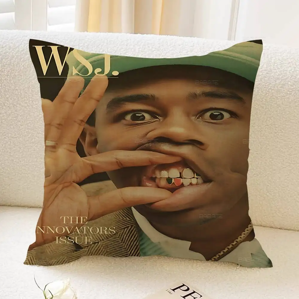 زهرة بوي تايلر الخالق غطاء الوسادة وسادة للديكور أريكة ديكور المنزل كيس أكياسها #5