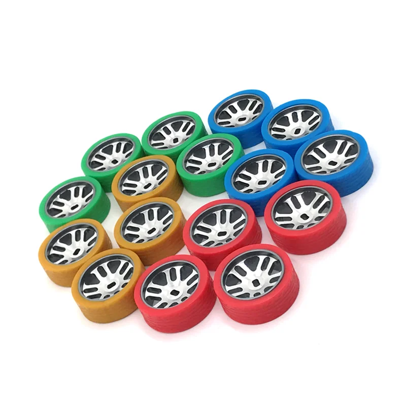 

Upgraded 24mm Color Racing Wheels For WLtoys 1/28 284131 K989 k969 k979 k999 P929 P939 iw04m Mosquito Car RC Car Parts