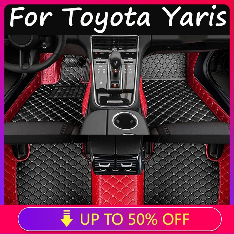 

Car Floor Mats For Toyota Yaris Hybrid Mazda2 Hybrid MXPH11 2021 2022 2023 Waterproof Protective Pad Floor Cover Car Accessories