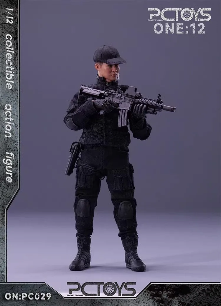 

PCTOYS PC029 1/12 Soldier Special Agent Team 6'' Action Figure Doll Model Toy In Stock