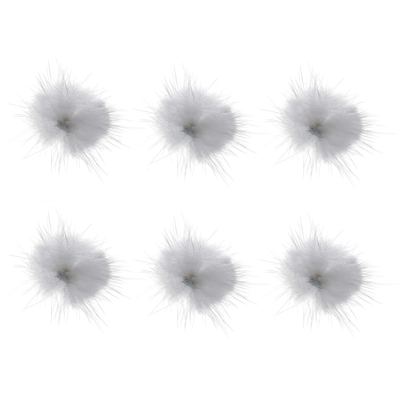 6 szt. Magnetyczne akcesoria do zdobienia paznokci Trwałe dekoracyjne naklejki Unikalny futrzany wygląd Ozdoby do paznokci Naklejki do manicure