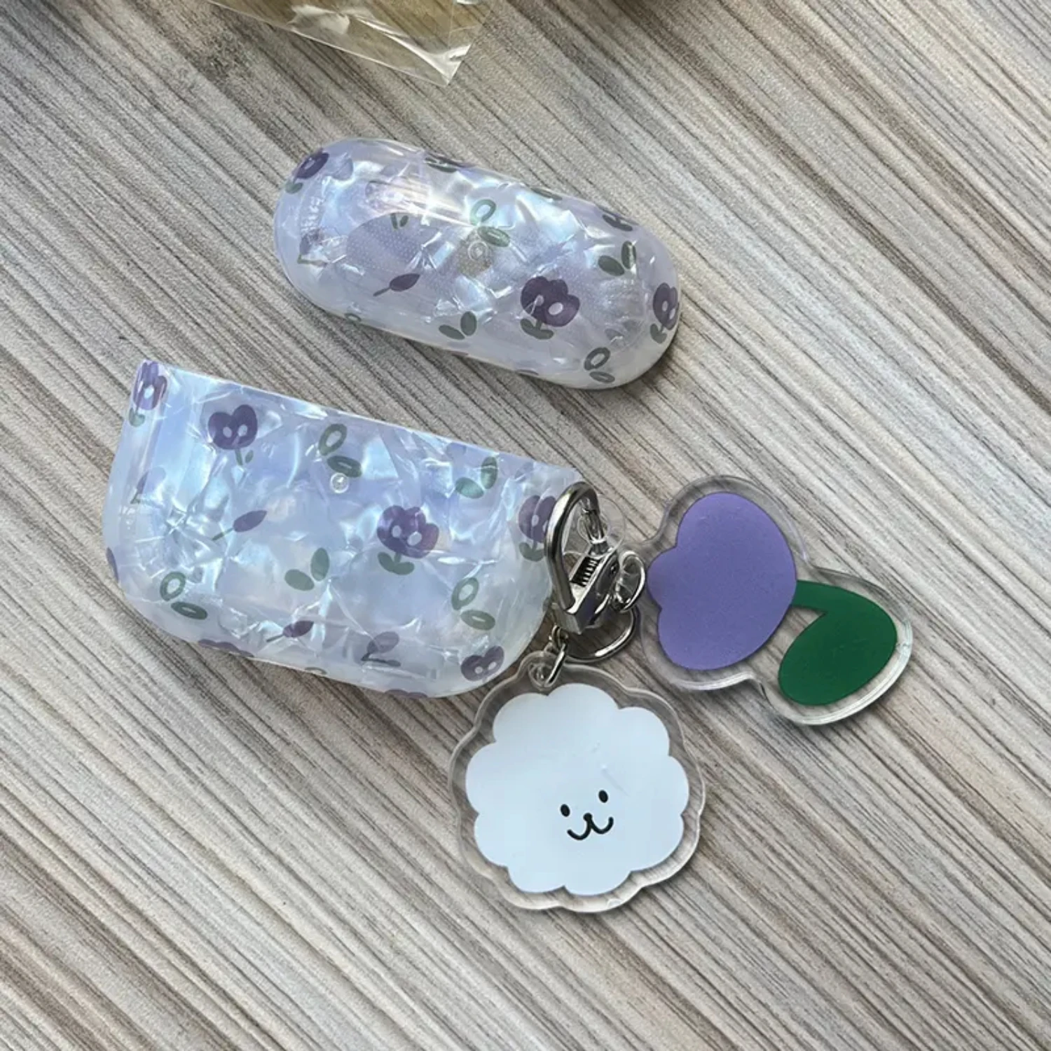

Tulip Alpaca Earphone Case, Shell Pattern Anti-drop Case For Airpods