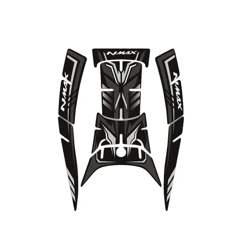 For NMAX155 2020 Motorcycle Tank Pad Protector 3D Gel Sticker Decal - 3 Moto