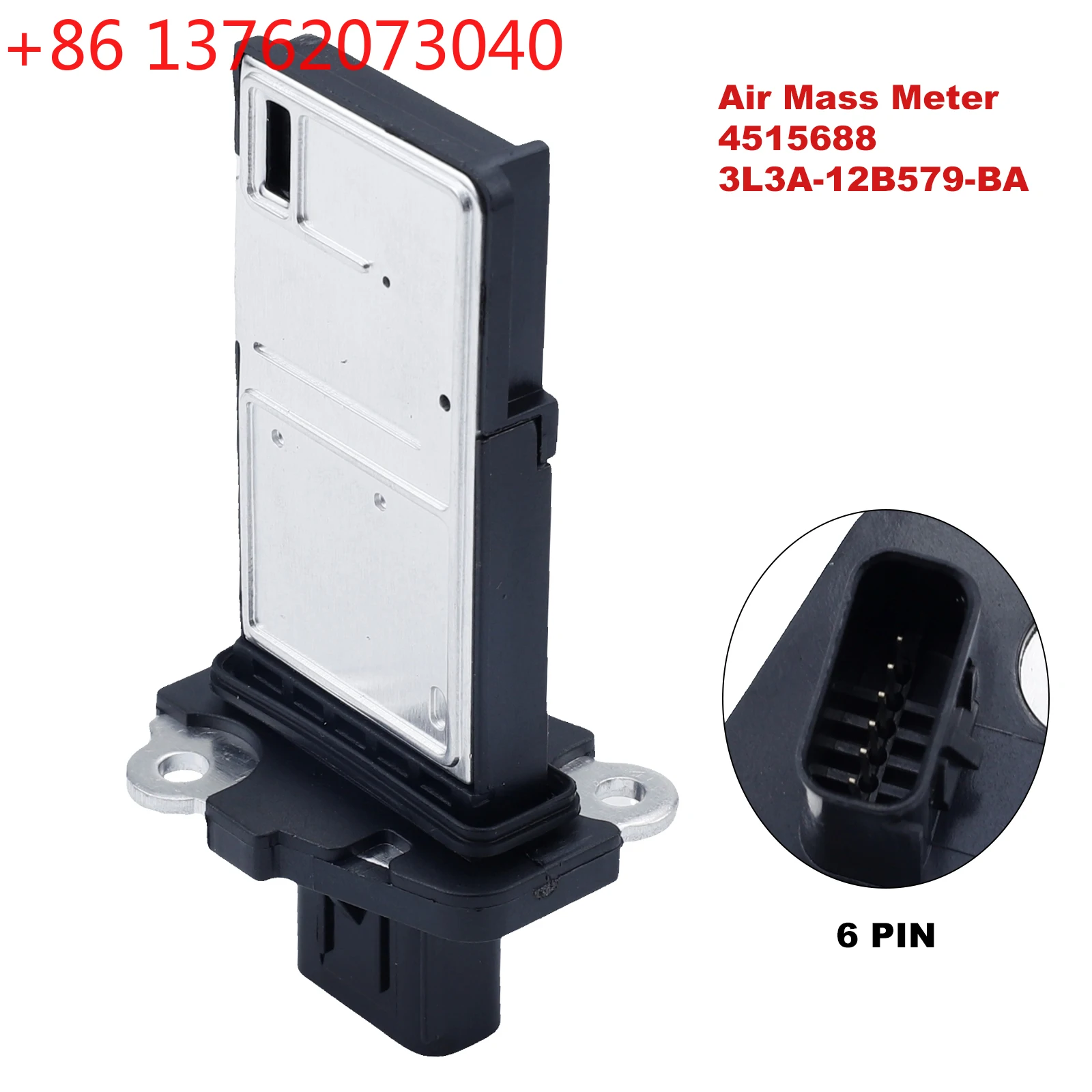 MAF Mass Air Flow Sensor For FORD FOCUS II 1.6 2004-2012 MONDEO IV 1.6Ti 2007-2015 MAVERICK 2.3 3.0 2004- 3L3A-12B579-BA 4515688