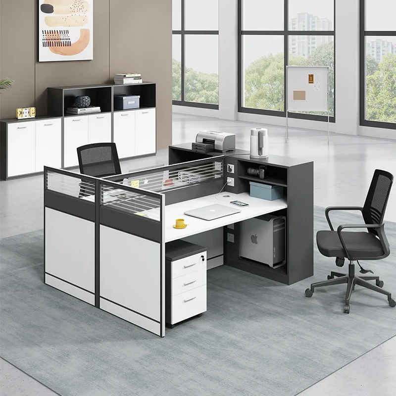 

Modern Ergonomic Office Partition Workstation Furniture Wall Cabinet for Modern Desks for Call Centers