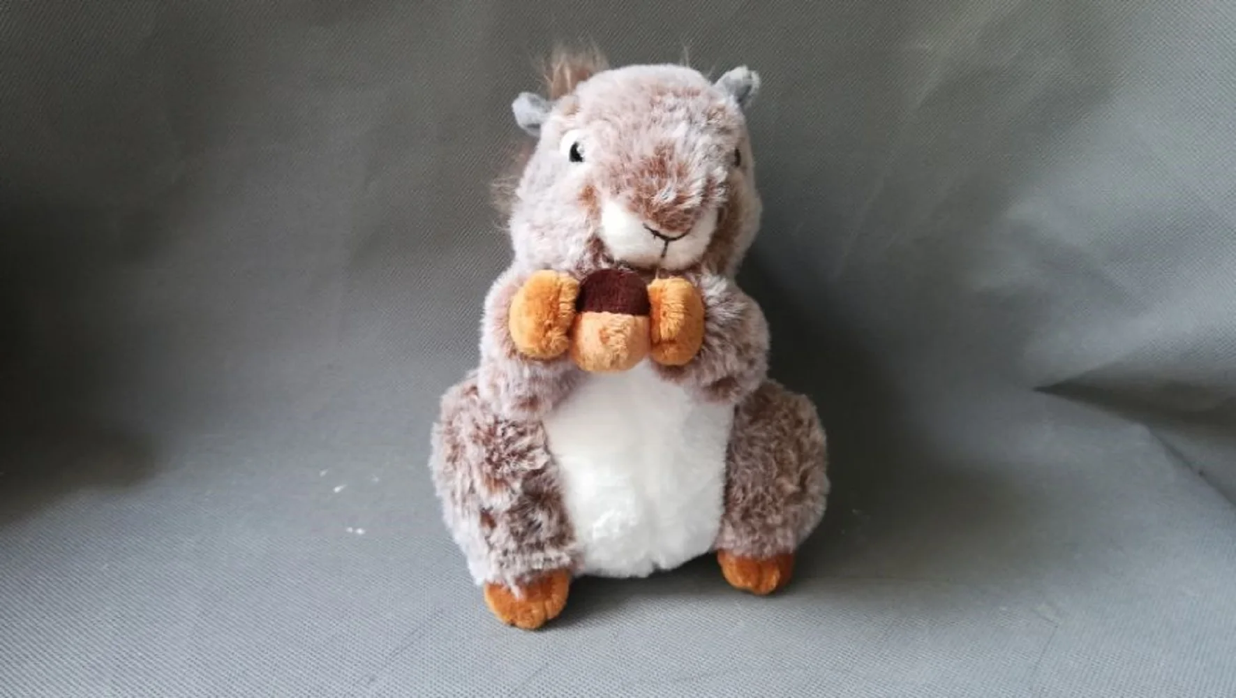 

small cute plush brown squirrel toy stuffed squirrel doll birthday gift about 20cm