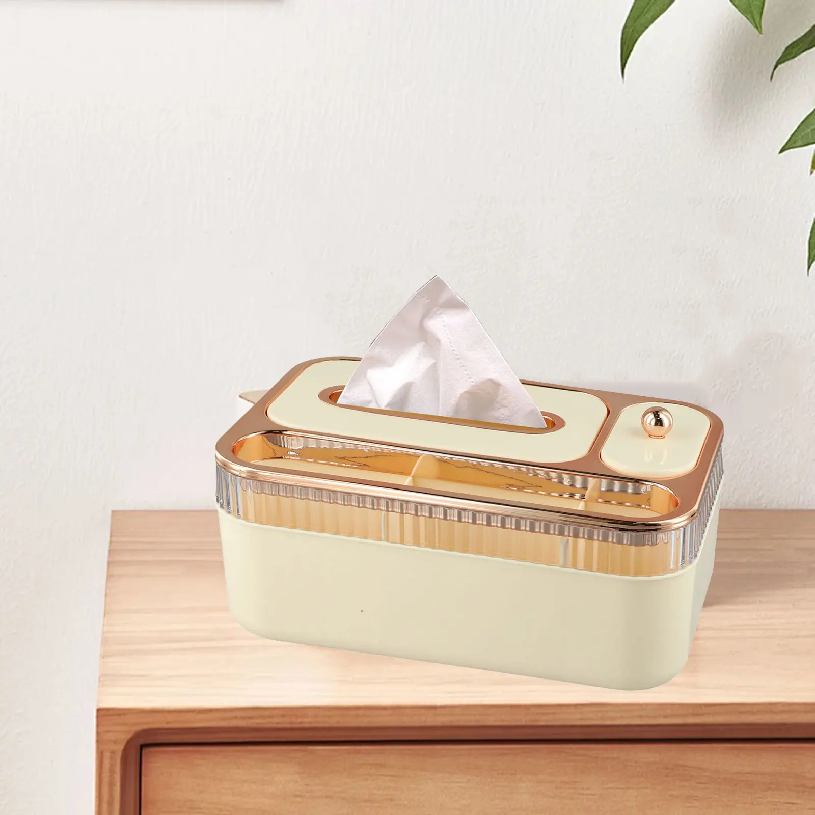 Untuk Rumah Untuk Kantor Kotak Tisu Penopang Musim Semi Organizer Tisu Penyimpanan Rumah Krim Solusi Penyimpanan PP Tangguh