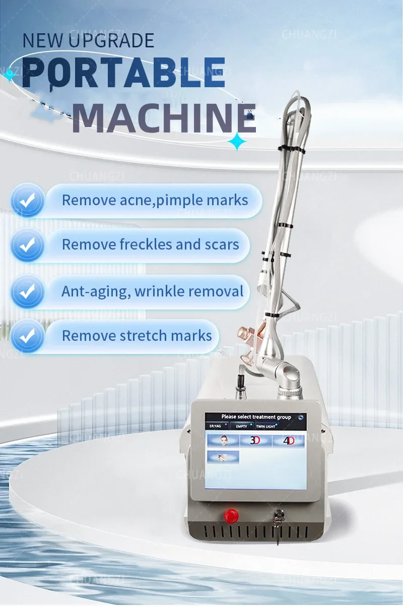 Professional Fractional CO2 Laser 10600nm Beauty Machine For Scar And Stretch Mark Removal Beauty salon equipment with CE