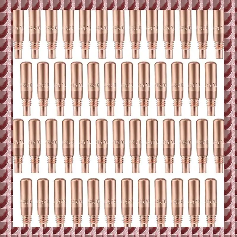 A95G 50Pcs MIG Welding Contact Tips 0.9Mm For Miller MDX Series MIG Torch Use With Miller MDX Diffuser D-M100 D-M250 T-M035
