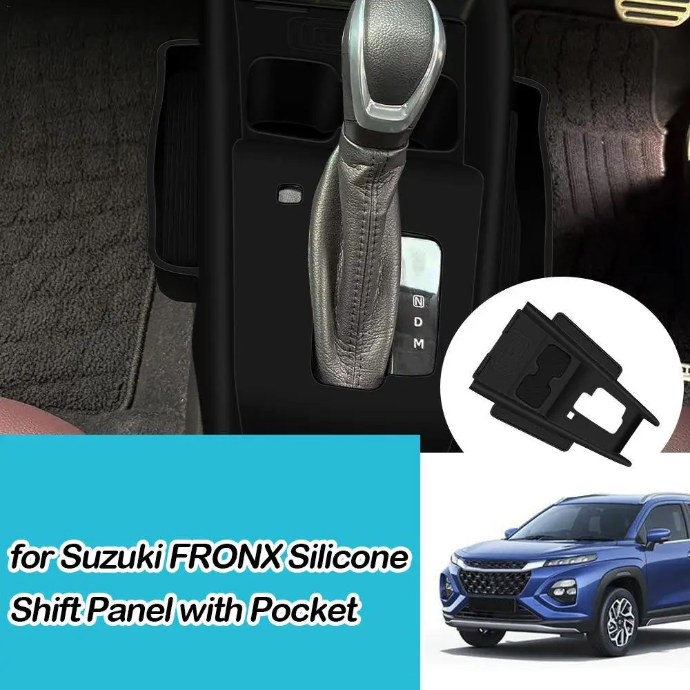 

For Suzuki Fronx WDB3S WEB3S 2025 2026 Silicone Rubber Central Control Gear Shift Front Water Cup Storage Cover Accessories