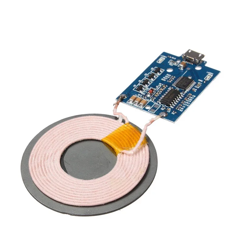 Customized 15W 8-15mm Qi Wireless Charger Prototype Circuit Board Pcb Pcba With Coil