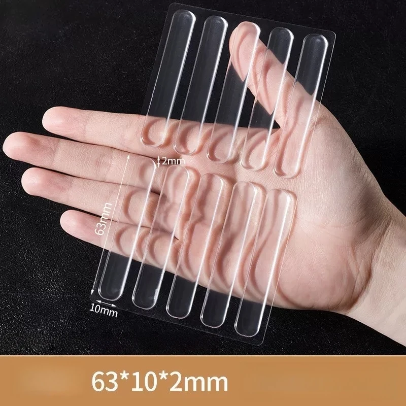 Silicone Anti-Collision Door Stop Pads Rubber Buffer Cushion for Cabinets Drawers Toilet - Furniture Protectors Bumper