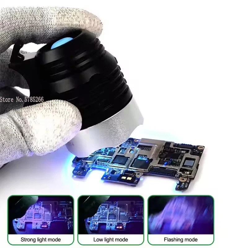 

RELIFE Dual Core Green Oil UV Curing Lamp for (UV/shadow/Optical/ink/Resin) Glue Curing Money Check Fluorescent Agent Detection