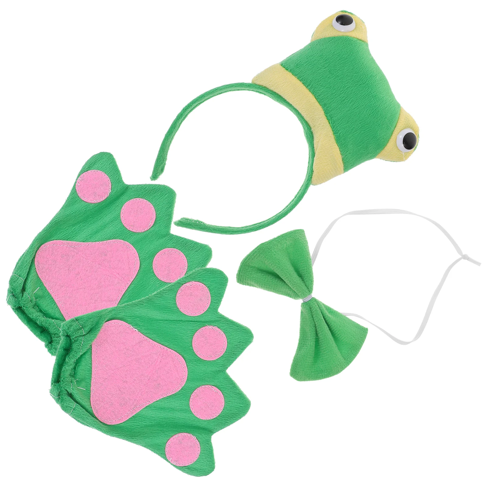 Frog Eye Hair Hoop Animal Cosplay Accessory Headband Set Kidcore Clothes Christmas Kit