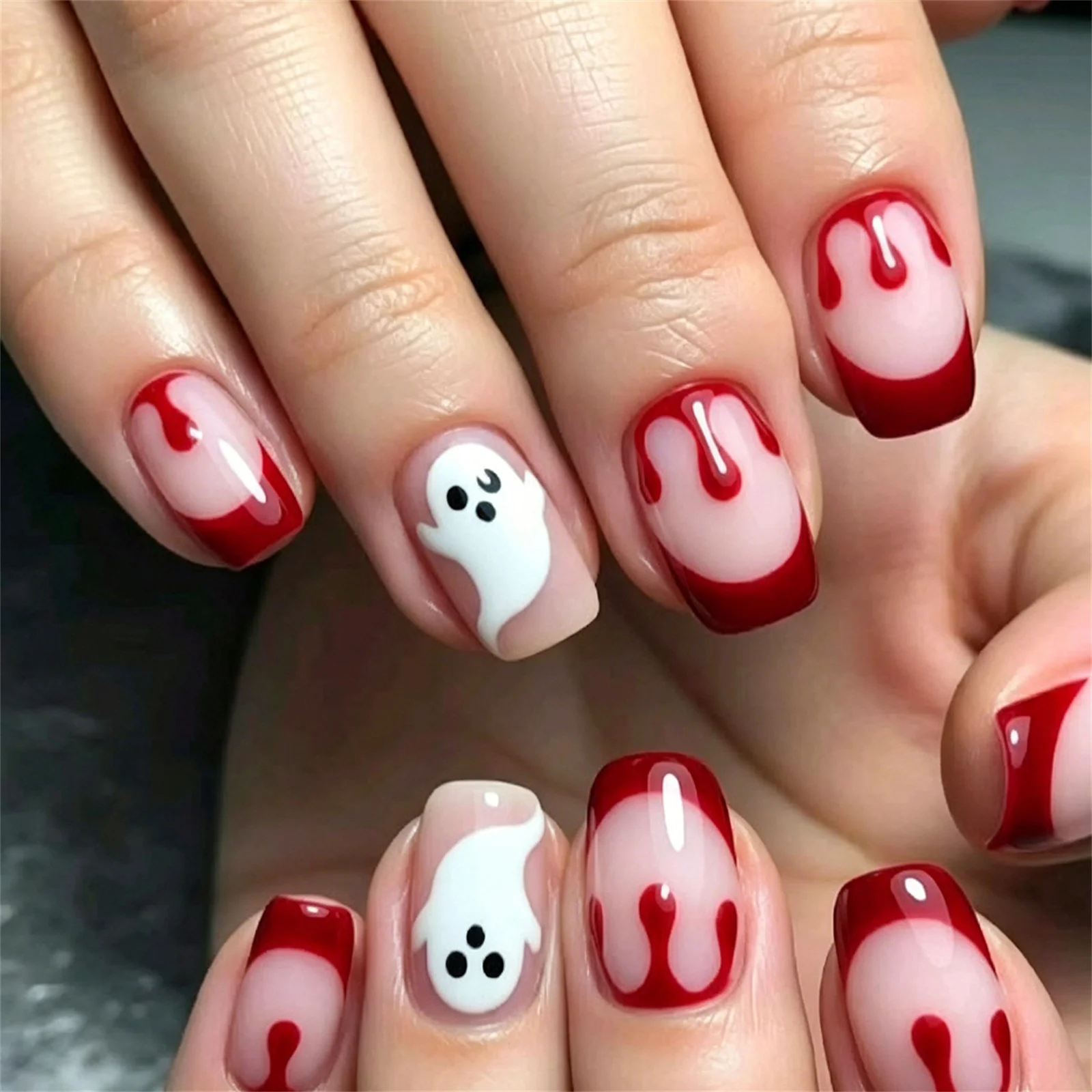 Faux ongles Halloween à presse - Nail Art Motif avis et prix