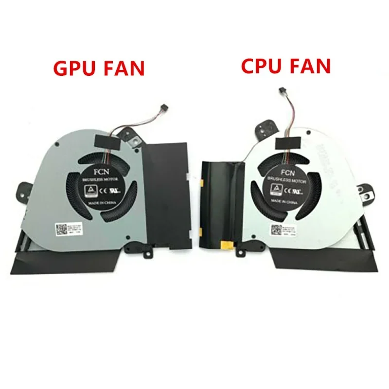 NEW CPU FAN & GPU Cooling Fan For ASUS ROG GX502GW GX502GW GX502GV 12V 1A radiator 13NR0240T02111 13NR0240T01211