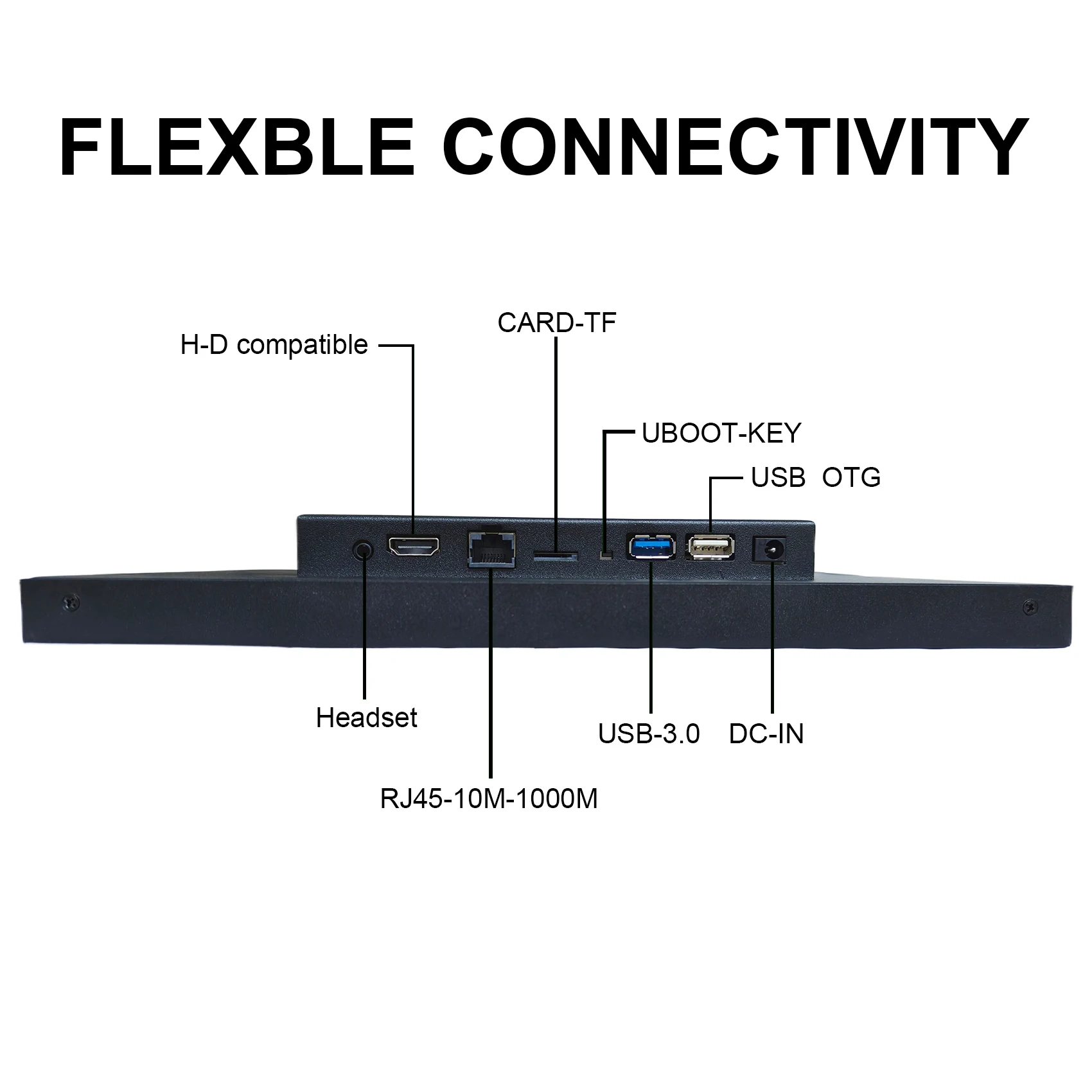 12.1inch 1920x1200 Android 11 Touch LCD Monitor USB AutoPlay,Autoloop Advertising Screen Monitor