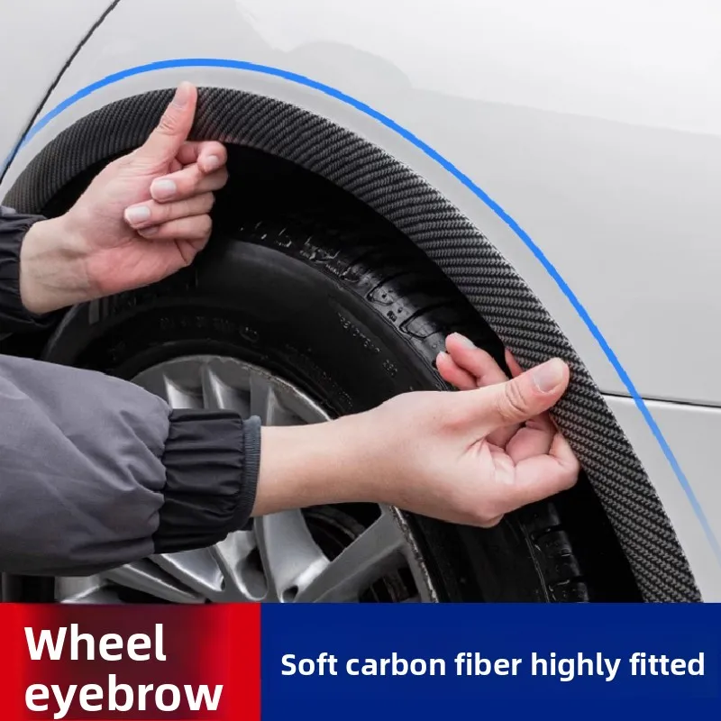 

Car Wheel Brow Decorative Stickers Wheel-arch Protector Lip Scratches Anti-scratch collision Solid Rubber Seal Strip Accessories